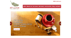 Desktop Screenshot of ahjuice.com